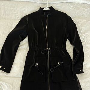 Maniere De Voir Black Mini Dress